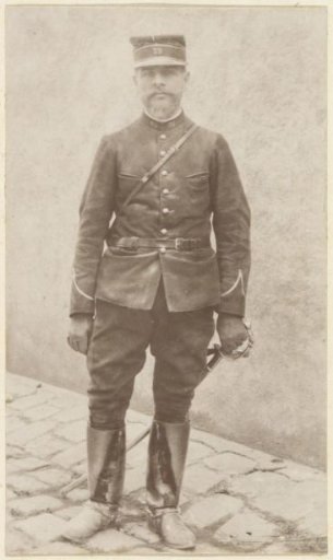 Portrait of a French soldier