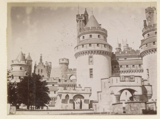 Towers and gates of the Château de Pierrefonds