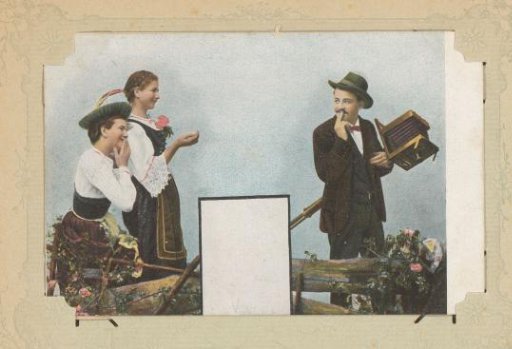 Two women and a man with a camera