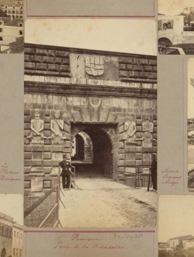 Gate of the Citadel at Perpignan