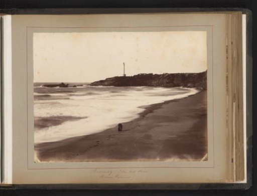 Côte des Fous with Lighthouse near Biarritz
