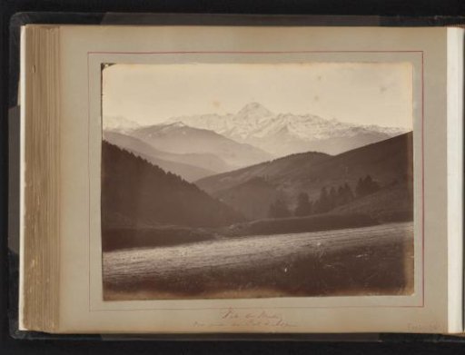 View of the Pic du Midi de Bigorre from the Col d'Aspin