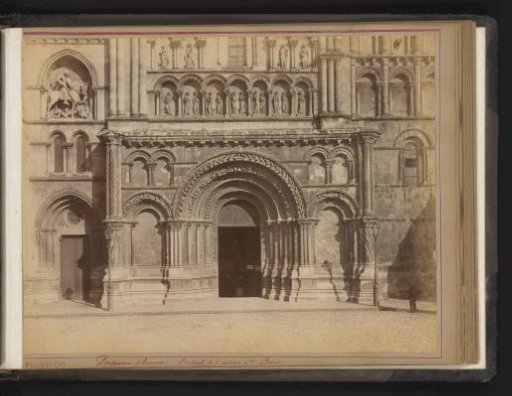 Portal of the Church of the Holy Cross in Bordeaux