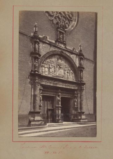 Tympanum of the Église Notre-Dame de la Dalbade in Toulouse