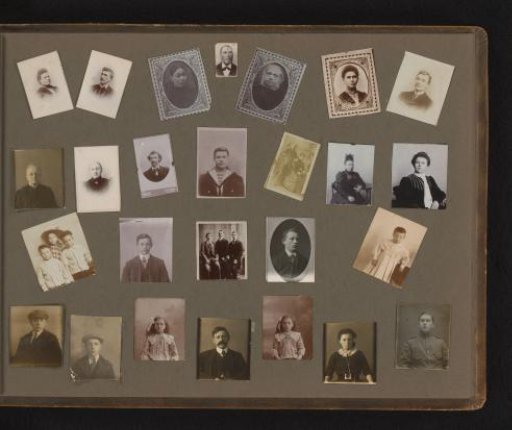 Photocollage of Twenty-Six Portraits