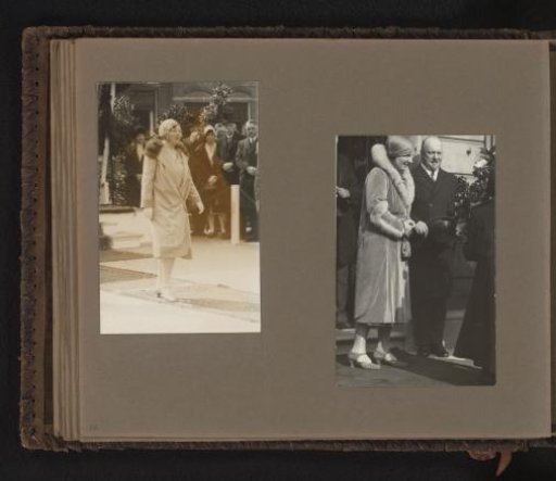 Two Photographs of Princess Juliana at an Official Event, Also with Prince Hendrik