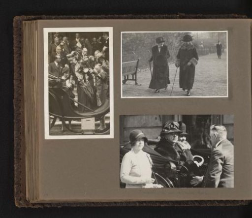 Three Photographs of Queen Mother Emma