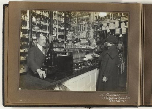Interior of the Druggist's Shop of M. Reemers, Nassaustraat 15, Haarlem