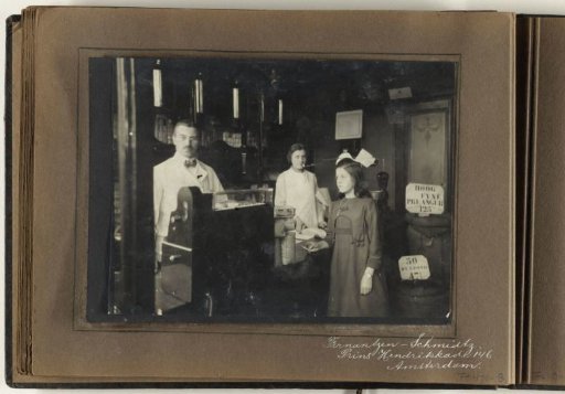 Interior of the Coffee and Tea Shop of Fernantzen–Schmidtz, Prins Hendrikkade 146, Amsterdam