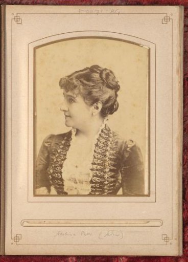 Portrait of Adelina Patti