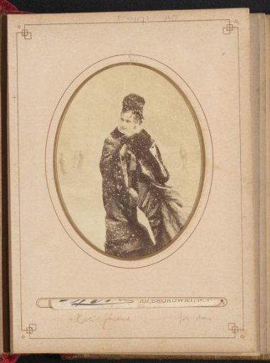 Portrait of Kate Girard in the snow