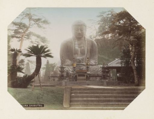 Daibutsu (“Great Buddha”), bronze statue in the Kotoku-in Temple in Kamakura