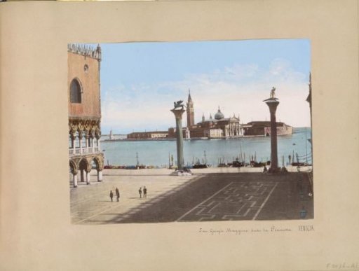 View of San Giorgio Maggiore from St. Mark's Square in Venice