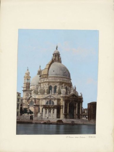Exterior of the Santa Maria della Salute in Venice