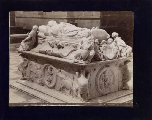 Tomb of Cardinal Talavera in the Hospital de San Juan Bautista in Toledo