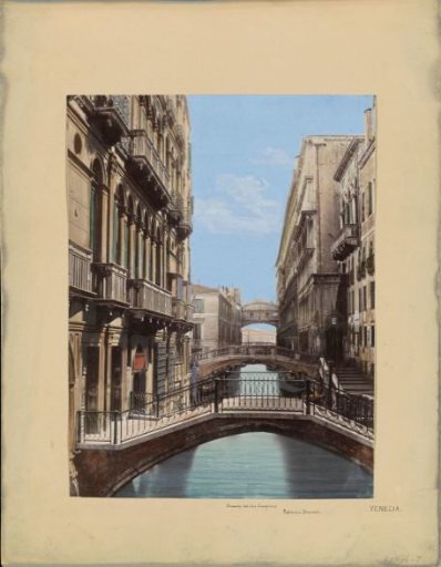 Bridge of Sighs and Doge's Palace in Venice