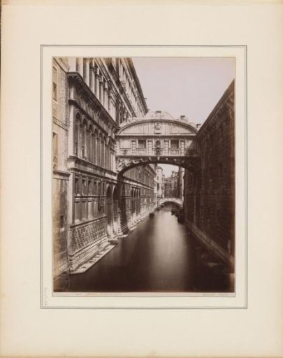 View of the Bridge of Sighs from the Riva degli Schiavoni