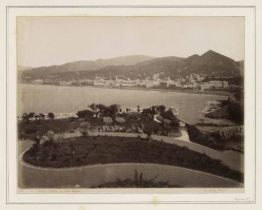 View of Sestri Ponente from Villa Raggio