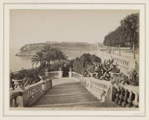 View of the Terraces of Monaco