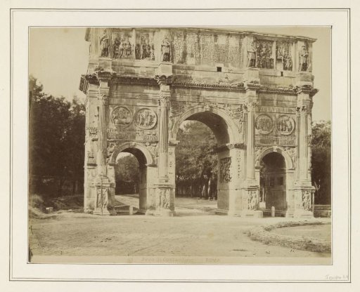 North side of the Arch of Constantine in Rome