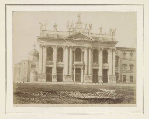 Facade of St. John Lateran in Rome