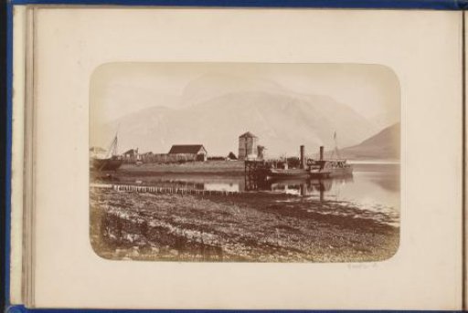 View of Corpach with Ben Nevis
