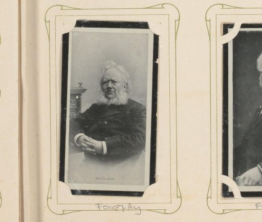 Portrait of Henrik Ibsen