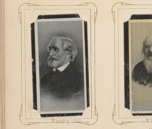 Portrait of Giuseppe Verdi