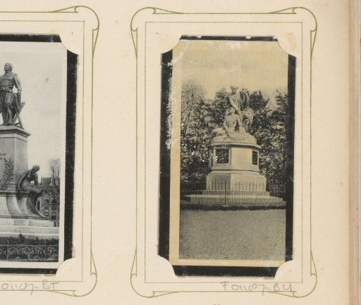 View of the Graaf Adolfmonument in Heiligerlee