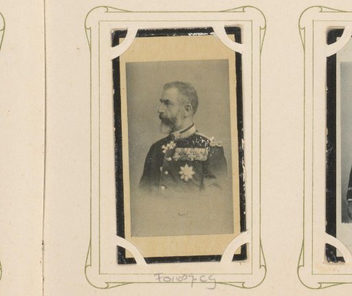 Portrait of King Carol I of Romania