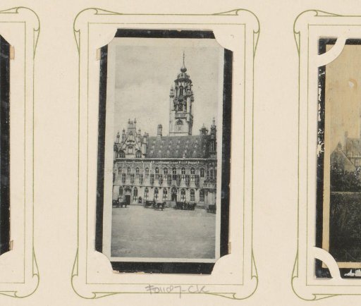 View of the town hall of Middelburg