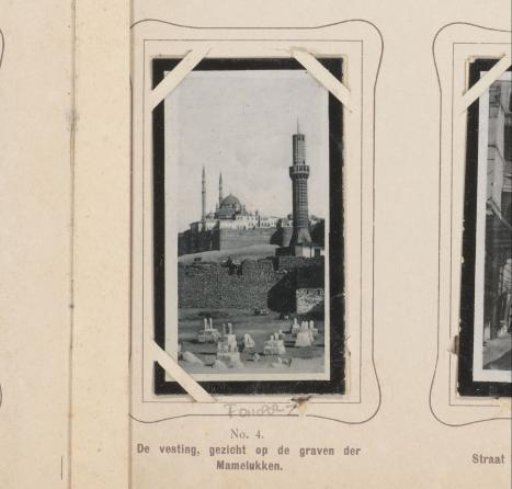 View of the tombs of the Mamluks and the mosque of Mohammed Ali
