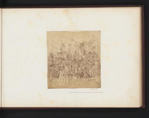 Tapestry with the Crucifixion of Christ in a Church at La Chaise-Dieu
