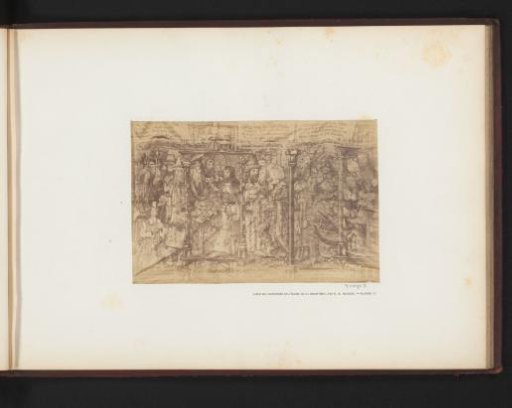 Tapestry with the Betrayal of Judas and Prefigurations in a Church at La Chaise-Dieu