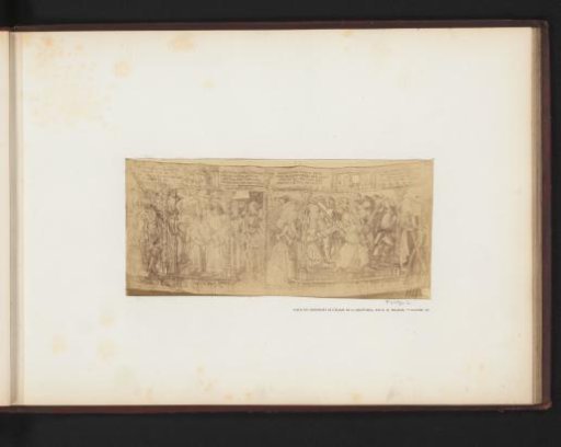 Tapestry with Christ before Pilate, Carrying of the Cross and Prefigurations in a Church at La Chaise-Dieu