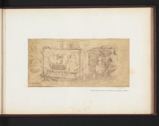 Tapestry with Reuben and Joseph and Weeping Women at Christ's Tomb in a Church at La Chaise-Dieu