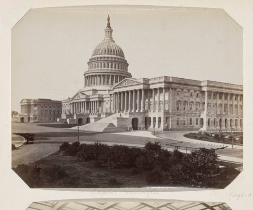 Exterior of the Capitol in Washington D.C.