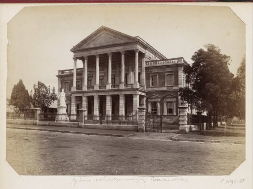 Exterior of the building of the House of Assembly in Pietermaritzburg