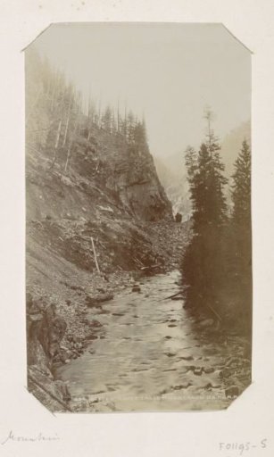 West side of Eagle River Canyon in Colorado