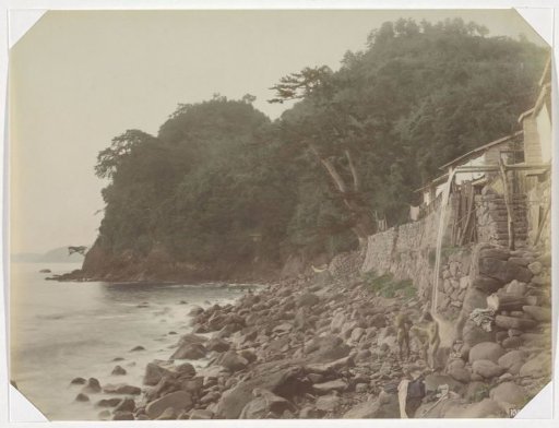 Houses on the coast near Atami