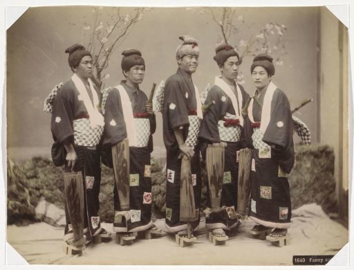 Japanese comedians in women's clothing