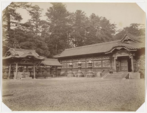 Exterior of the Shiba Temple, Tokyo