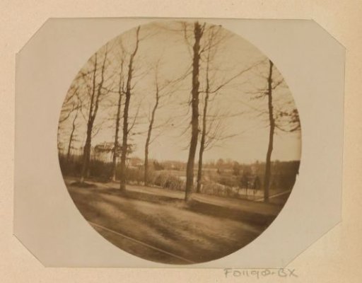 Landscape from a carriage, possibly near Warnsborn near Arnhem