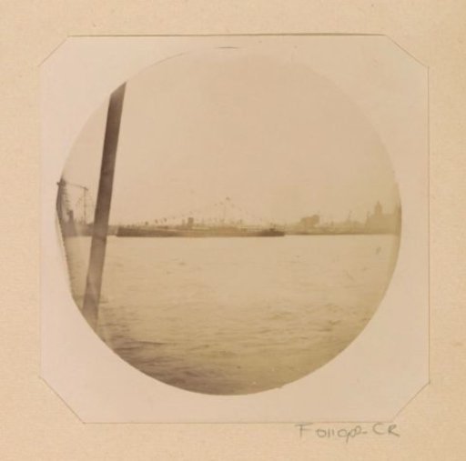 View over the IJ during the Kaiser Celebrations in Amsterdam