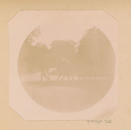 Carriage on a country road, possibly near Arnhem