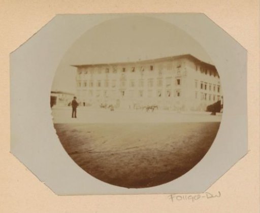 View of the Palazzo dei Carovana in Pisa