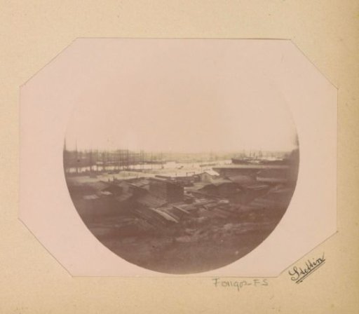View of the harbour of Szczecin