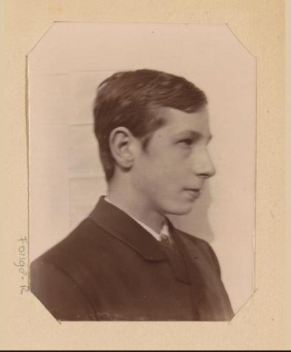 Portrait of an unknown young man