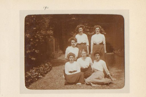 Group portrait of six women
