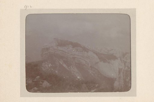 View of a mountain ridge